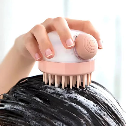 CEPILLO MASAJEADOR EXFOLIANTE PARA EL CUERO CABELLUDO