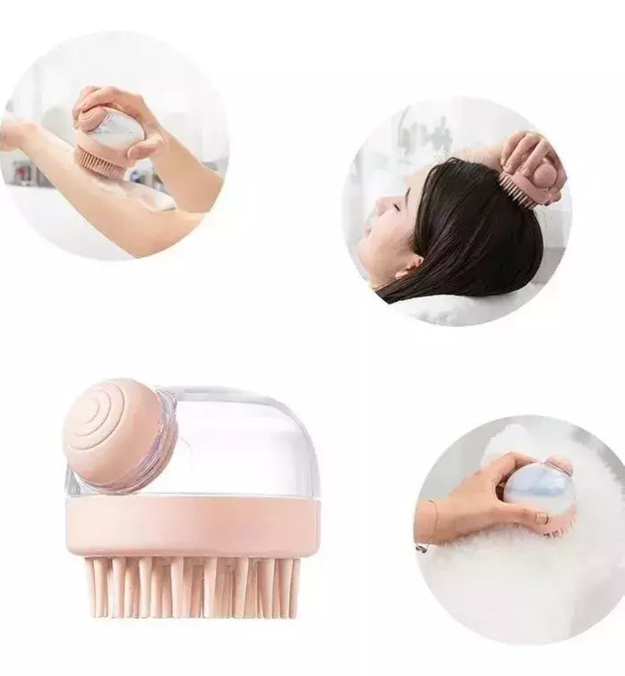 CEPILLO MASAJEADOR EXFOLIANTE PARA EL CUERO CABELLUDO